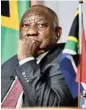  ?? /GCIS ?? Withdrawal: President Cyril Ramaphosa says SA will pull out of the ICC. The decision was taken at the ruling party’s NEC meeting at the weekend.