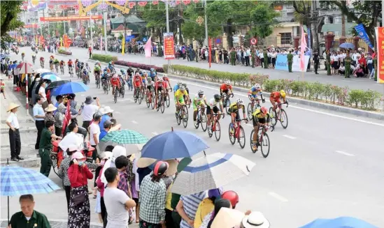 ?? Photo courtesy of organisers ?? PEDAL POWER: The annual cycling tournament 'Racing to Điện Biên Phủ' will be held on May 1-5.