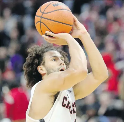  ?? JULIE OLIVER ?? With Kaza Kajami-Keane scoring 25 points and adding 11 rebounds, the top-ranked Carleton Ravens steamed past the Brock Badgers 89-64 on Friday night in the OUA Wilson Cup semifinals at the Ravens’ Nest. The team now moves on to USports Final 8 in...