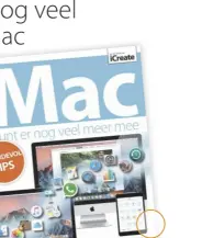  ??  ?? Jouw Mac www.icreatemag­azine.nl/jouwmac | € 12,95