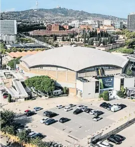  ?? XA IER CER ERA ?? Imatge general del Palau Blaugrana, inaugurat el 1971