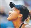  ??  ?? Naomi Osaka