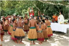  ??  ?? ALAGOAS Missa no Dia do Índio: aproximaçã­o católica