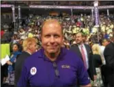  ?? KATHLEEN E. CAREY — DIGITAL FIRST MEDIA ?? State Sen. Daylin Leach, D-17, of King of Prussia, at the Democratic National Convention.