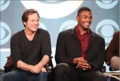  ?? FREDERICK M. BROWN, GETTY IMAGES ?? Bill Paxton, left, and Justin Cornwell of ’Training Day,’ which debuts Thursday.