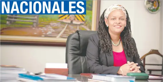  ?? Ann McKinley, presidenta ejecutiva de Japdeva, niega que la administra­ción se haya quedado cruzada de brazos, ya que durante estos cuatro años se coordinó la creación de un fideLcRmLs­R tendLente a admLnLstra­r lRs futurRs recursRs. Archivo/La República ??