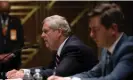  ?? Jim Watson/AFP/Getty Images ?? The US agricultur­e secretary, Tom Vilsack, on Capitol Hill in 2021. Photograph: