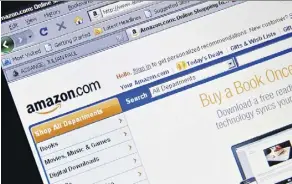  ?? NICHOLAS KAMM/AFP/GETTY IMAGES ?? Amazon is ramping up its ads business, inviting select merchants to test new ads later this month.