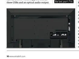  ??  ?? From the outside, the XH9505 looks like last year’s TVS