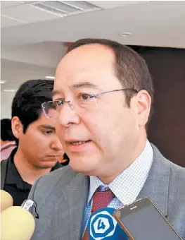  ?? JUAN CARLOS BAUTISTA ?? El consejero Ciro Murayama destacó que no se reportaron 202 mdp.