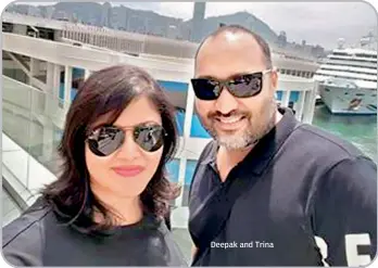  ?? Deepak and Trina ??