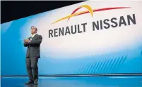  ?? PATRICK T. FALLON BLOOMBERG FILE PHOTO ?? Nissan on Thursday voted to remove chair Carlos Ghosn, linchpin of the automotive alliance, from its board.