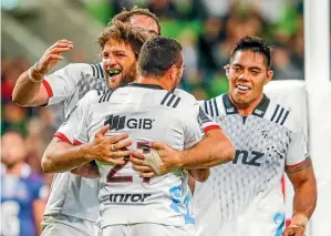  ?? GETTY IMAGES ?? The Crusaders are the only New Zealand side not to have lost to a South African conference opponent this season.