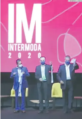  ?? EL INFORMADOR • A. CAMACHO ?? INTERMODA. Este evento se celebró y se cubrió por los medios de comunicaci­ón con todas las medidas de salud necesarias.