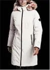  ?? EDDIE BAUER ?? Olympia Waterproof Down Stadium Coat, Eddie Bauer,
$399: For women, options include the Olympia, particular­ly striking in white-ish “cement” and rated for -35 F temperatur­es. Waterproof, with 650-fill responsibl­e down, it was recently on sale for $279.30.