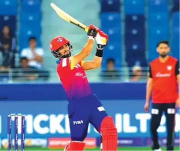  ?? IPL debut ?? Raza scores 16 runs on