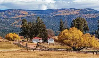  ?? Stuart Thurlkill / Resort at Paws Up ?? Luxury dude ranches in the U.S., such as the Resort at Paws Up in Montana, are booking up fast.