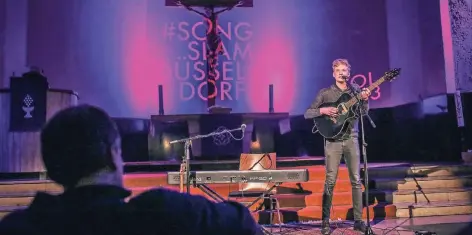  ?? RP-FOTO: HANS-JÜRGEN BAUER ?? Bei der Premiere des Wettbewerb­s in der Kirche trat unter anderem Frère auf.