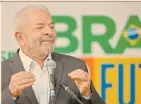  ?? FOTO: AFP ?? El presidente electo Luiz Inácio Lula da Silva en conferenci­a de prensa el 2 de diciembre.