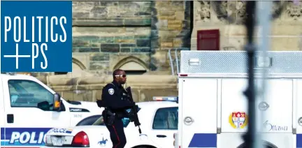  ??  PAT MCGRATH/OTTAWA CITIZEN FILES ?? Investigat­ors will have to rely on eyewitness accounts of the final moments of Michael Zehaf-Bibeau’s life before he was shot dead inside Parliament’s Centre Block, because there were no video cameras covering the area at the time of the Oct. 22 attack.