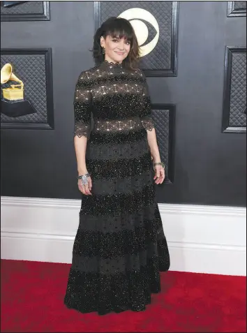  ?? JORDAN STRAUSS / INVISION / ASSOCIATED PRESS FILE (2023) ?? Jones arrives at the 65th annual Grammy Awards on Feb. 5, 2023, in Los Angeles.