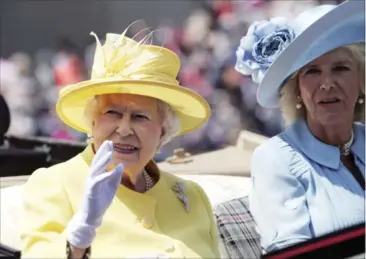  ?? FOTO: ALL OVER PRESS ?? Dronning Elizabeth har helt accepteret Camilla.