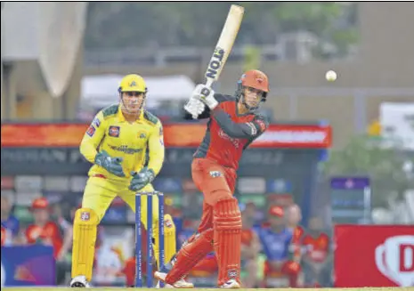  ?? BCCI ?? Abhishek Sharma made his first IPL half-century at the DY Patil Stadium in Navi Mumbai on Saturday.