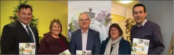  ??  ?? At the launch of the Community Support Fund at the Tralee Bay Wetlands Centre on Thursday L-R: Andy Smith (MD Officer, Listowel), Breda Bambury (Ballyduff Tidy Towns), John Lucid (Mayor of Listowel), Mary Behan (Ballyduff Tidy Towns) and Cllr Jimmy...