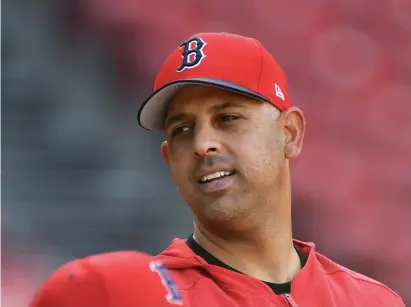  ?? Herald STaFF File ?? LOOMING LARGE: The Red Sox have reportedly begun their search for a new manager, but 2018 World Series winner Alex Cora is considered the favorite to return to the job.