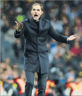  ?? FOTO: GYI ?? Thomas Tuchel, favorito al banquillo del Bayern Dirgió al Dortmund hasta mayo