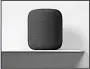  ??  ?? In the living room of the future, smart speakers (the Apple HomePod is shown here) will be a central feature with newer models connected to every element in your home.