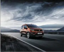  ??  ?? The rugged new Peugeot Rifter is now at Reen’s, Rathmore.