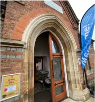  ?? ?? The Welcome Warm
Space takes place at Caversham Baptist Church in Prospect Street on Fridays