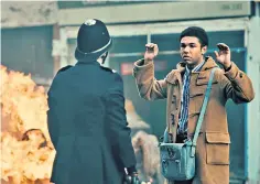  ?? ?? Levi Brown in Steven Knight’s latest drama, set in the Midlands during the 1980s riots