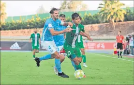  ?? FOTO: UE CORNELLÀ ?? Becerra El jugador colombiano abrió la lata para el conjunto del Baix Llobregat