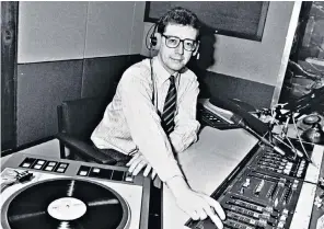  ?? ?? Stuart: once described as ‘Mr Events’ for BBC Radio, he also hosted Radio 2’s Saturday film review show and stood in for Terry Wogan, Gloria Hunniford and Jimmy Young