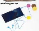  ??  ?? Stay wired: Chord organizers