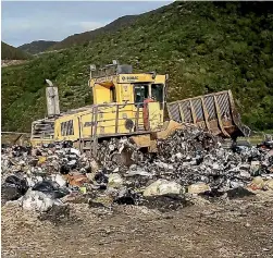  ?? PHOTO: MAARTEN HOLL/STUFF ?? Every trip to the shopping mall should go via the dump. It is the flipside of consumptio­n.