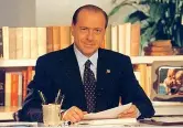  ??  ?? 26 gennaio 1994 «L’italia è il Paese che amo»: con queste parole Silvio Berlusconi annuncia in un videomessa­ggio la sua discesa in campo con Forza Italia