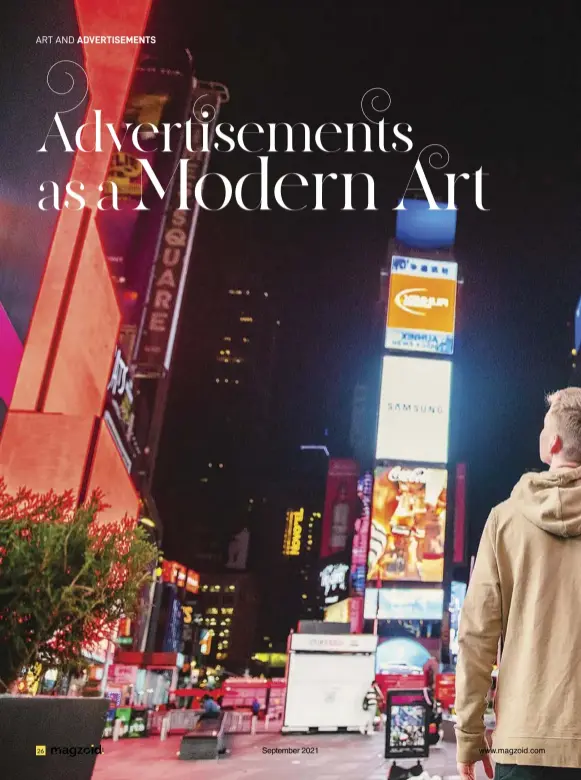 Advertisements as a Modern Art - PressReader