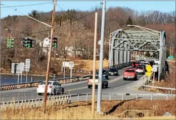  ?? FILE PHOTO ?? The old Rexford Bridge was replaced by a new span in July.