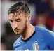  ??  ?? Bryan Cristante, 24 anni, 5 presenze e 0 gol