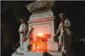  ??  ?? Cultura. La actividad se realiza en el marco de las fiestas patronales de San Miguel y busca promover la historia del municipio y sus personajes.