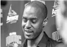  ?? AILEEN PERILLA/STAFF PHOTOGRAPH­ER ?? With the return of guard Arron Afflalo, the Magic hope to beef up their outside shooting.