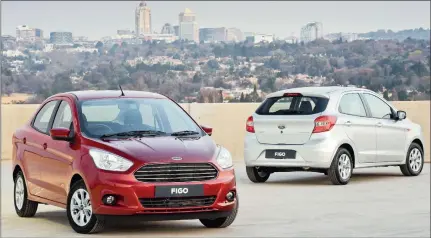  ??  ?? The Ford Figo is a fine entry-level ride.