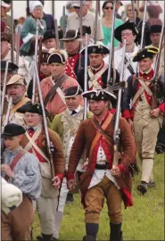  ?? SUBMITTED PHOTO ?? Sandy Hollow will be alive with Revolution­ary War reenactors.