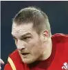  ??  ?? Great: Gethin Jenkins