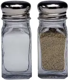  ??  ?? Health and wealth: Salt and pepper