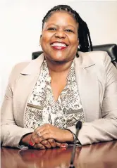  ?? / SUPPLIED ?? Nissan Africa head of communicat­ion Nthabiseng Motsepe.