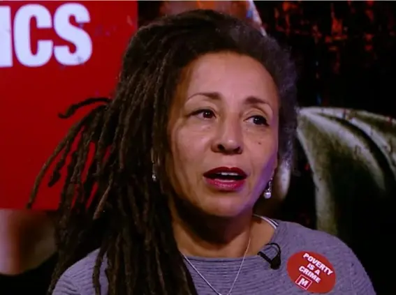  ??  ?? Jackie Walker reportedly made the comments at a Labour Party anti-Semitism training event (RT/YouTube)